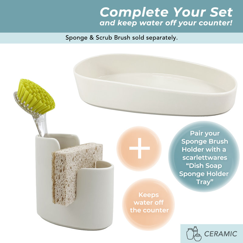 scarlettwares Ceramic Sink Caddy & Reviews Wayfair